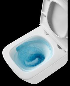 Erga Mery, závesná WC misa Rimless Tornado Flush 490x340x350 mm + toaletné sedadlo s pomalým zatváraním, biela, ERG-MERY-CE-94-001