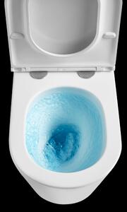 Erga Lily, závesná WC misa Rimless Tornado Flush 490x370x360 mm + toaletné sedadlo s pomalým zatváraním, biela, ERG-LILY-CE-93-001