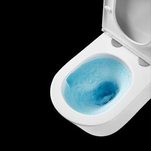 Erga Lily, závesná WC misa Rimless Tornado Flush 490x370x360 mm + toaletné sedadlo s pomalým zatváraním, biela, ERG-LILY-CE-93-001