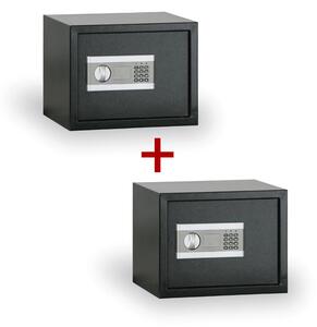 Nábytkový trezor elektronický 1+1 ZADARMO, 18 L