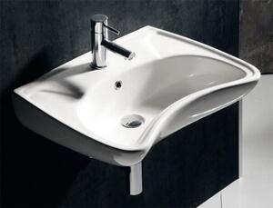 Sapho, DISABLED keramické umývadlo 59x47cm, pre telesne postihnutých (3001), 10TP60060