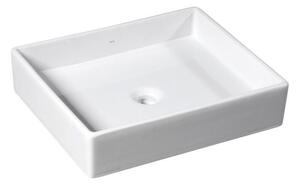 Isvea PURITY keramické umývadlo na dosku, 50x42cm, biela