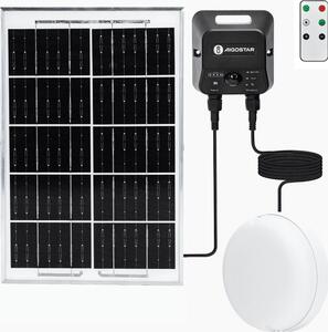 Aigostar - LED solárne stropné svietidlo so senzorom LED/3,7V 6000 mAh IP65 + DO