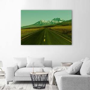 Obraz na plátne Cesta cez púšť Rozmery: 60 x 40 cm