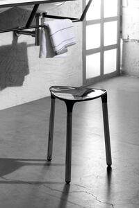 Gedy YANNIS kúpeľňová stolička 37x43, 5x32, 3cm, čierna