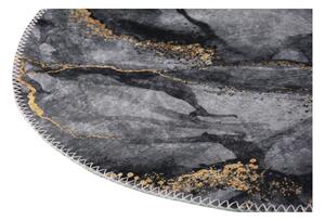 Tmavosivý umývateľný koberec 80x120 cm – Vitaus