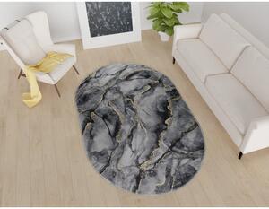 Tmavosivý umývateľný koberec 160x230 cm – Vitaus
