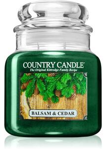 Country Candle Balsam & Cedar vonná sviečka 453 g