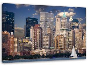 Obraz na plátne Mrakodrapy - New York Rozmery: 60 x 40 cm
