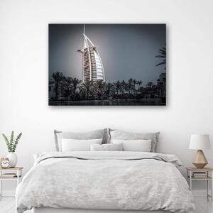 Obraz na plátne Burj al-Arab hotel v Dubaji Rozmery: 60 x 40 cm