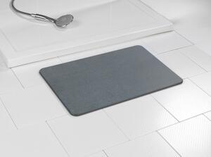 Sivá kúpeľňová predložka z kremeliny 39x60 cm Simi – Wenko