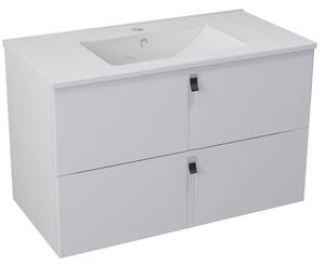 Sapho MITRA umývadlová skrinka 89,5x55x45,2 cm, biela