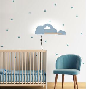 Modré detské svietidlo Cloud - Candellux Lighting