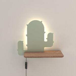Zelené detské svietidlo Cactus - Candellux Lighting