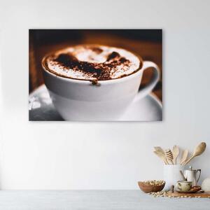 Obraz na plátne Káva s posýpkou Rozmery: 60 x 40 cm