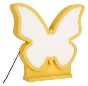 Žltá detská lampička Butterfly - Candellux Lighting