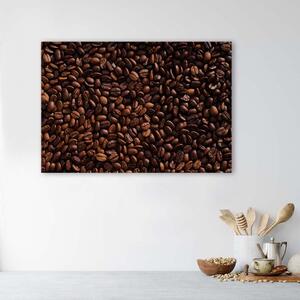 Obraz Kávové zrná Rozmery: 100 x 70 cm, Prevedenie: Obraz na plátne
