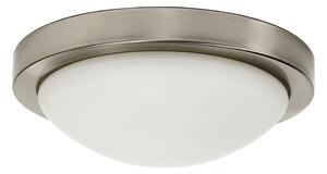 Sivé stropné svietidlo so skleneným tienidlom ø 32 cm Roda - Candellux Lighting