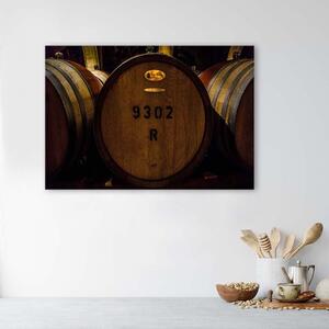 Obraz na plátne Sudy na víno Rozmery: 60 x 40 cm