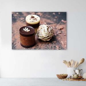 Gario Obraz Kávové cukríky Veľkosť: 120 x 80 cm, Prevedenie: Panelový obraz