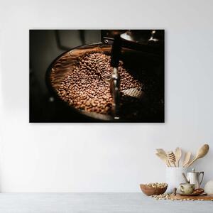 Obraz na plátne Mletie kávových zŕn Rozmery: 60 x 40 cm