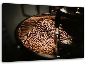 Obraz na plátne Mletie kávových zŕn Rozmery: 60 x 40 cm
