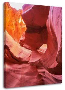 Obraz na plátne Červené skaly Rozmery: 40 x 60 cm