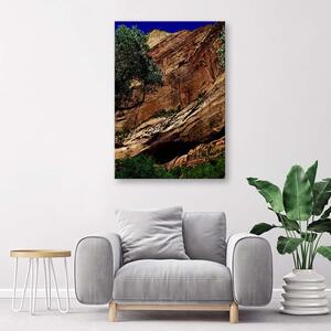 Obraz na plátne Skalnatá krajina Rozmery: 40 x 60 cm
