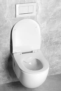 Sapho, BRILLA závesná WC misa, Rimless, 36,5x53 cm, biela, 100614