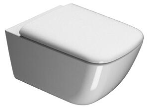 GSI SAND závesná WC misa, Swirlflush, 55x37 cm, biela ExtraGlaze