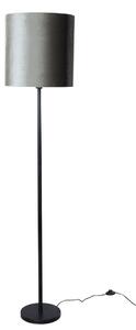 Stojacia lampa čierna so zeleným zamatovým tienidlom 40 cm - Simplo