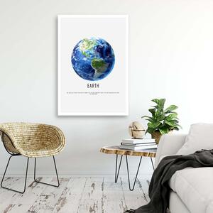 Obraz na plátne Planéta Zem Rozmery: 40 x 60 cm