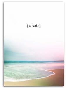 Obraz na plátne Motivačné dýchať v mori Rozmery: 40 x 60 cm