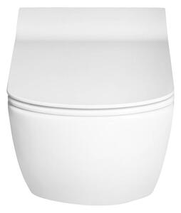 Sapho, GLANC závesná WC misa, Rimless, 37x51,5 cm, biela, GC321