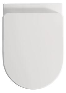 Kerasan FLO závesná WC misa, Rimless, 37x54 cm, biela
