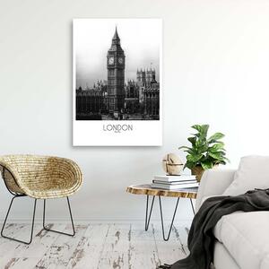 Obraz na plátne Londýn - Big Ben Rozmery: 40 x 60 cm