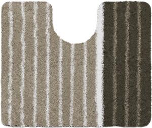 BATEX TANDEA - Kúpeľňová predložka taupe Rozmer: 50x60 cm s výrezom pre WC