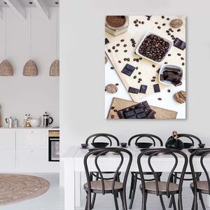 Gario Obraz Kávový neporiadok Veľkosť: 40 x 60 cm, Prevedenie: Panelový obraz