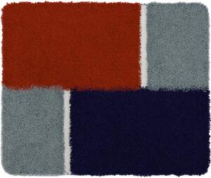 BATEX ENEMA - Kúpeľňová predložka červeno-modrá Rozmer: 50x60 cm