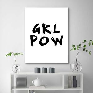 Obraz na plátne Girl power Rozmery: 40 x 60 cm
