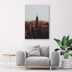 Obraz na plátne New York - Empire State Building Rozmery: 40 x 60 cm