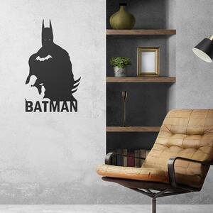 Veselá Stena Samolepka na stenu Batman silueta Farba: černá