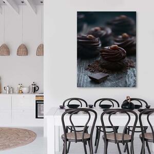 Obraz na plátne Dezert z tmavej čokolády Rozmery: 40 x 60 cm