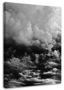 Obraz na plátne Čierne mraky Rozmery: 40 x 60 cm