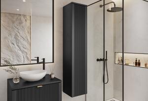 Závesná kúpeľňová skrinka DAKARI 30x100x30, čierna
