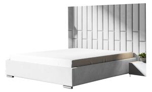 Čalúnená posteľ 16 s panelom, 120x200, trinity 01
