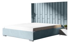 Čalúnená posteľ 16 s panelom, 120x200, trinity 22