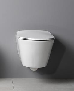 AKCE/SET/LIVERO Geberit - Modul pre závesné WC Duofix Delta 12 + AVVA závesná WC misa Rimless, 35,5x53 cm, biela + LENA WC sedátko, Soft Close, antib…