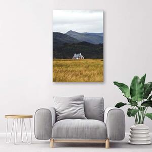 Obraz na plátne Dom v horách Rozmery: 40 x 60 cm