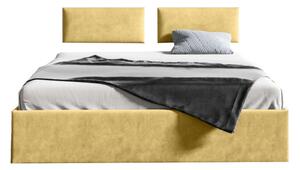 Čalúnená posteľ LUCY 1 s panelom, 120x200, trinity 18